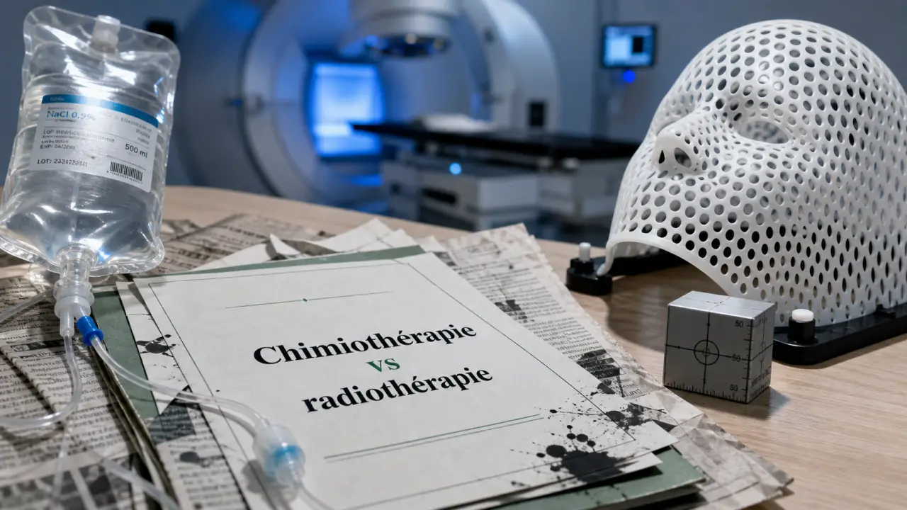 Chimiothérapie ou radiothérapie : instruments de traitement et radiochimiothérapie