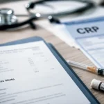 D dimeres eleves et inflammation : compte-rendu labo