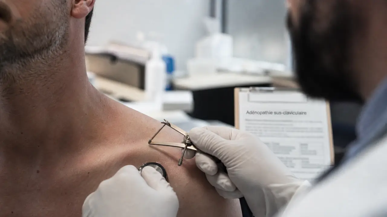 Ganglion de Troisier : boule sus-claviculaire gauche, bilan digestif