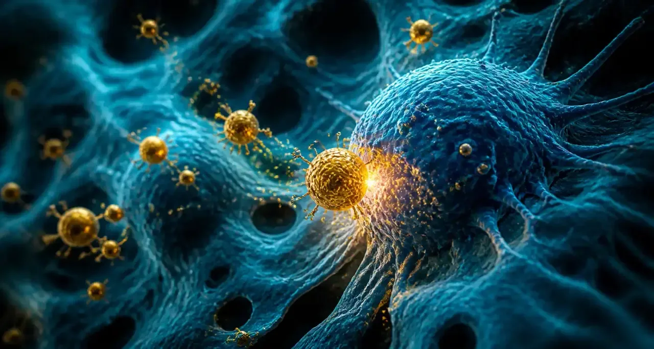 Nanoparticules ciblant une tumeur en oncologie moléculaire