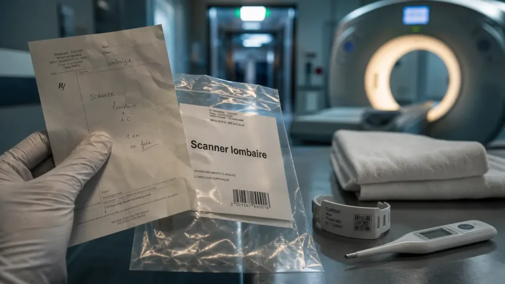 Scanner lombaire : ce qu’il montre, quand le demander et comment il se déroule
