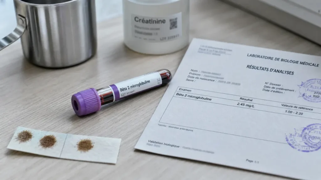 Bêta 2 microglobuline élevée : comment distinguer reins, inflammation et cancer