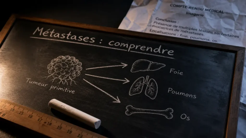Cancers métastatiques : distinguer les ganglions, les organes touchés et les traitements