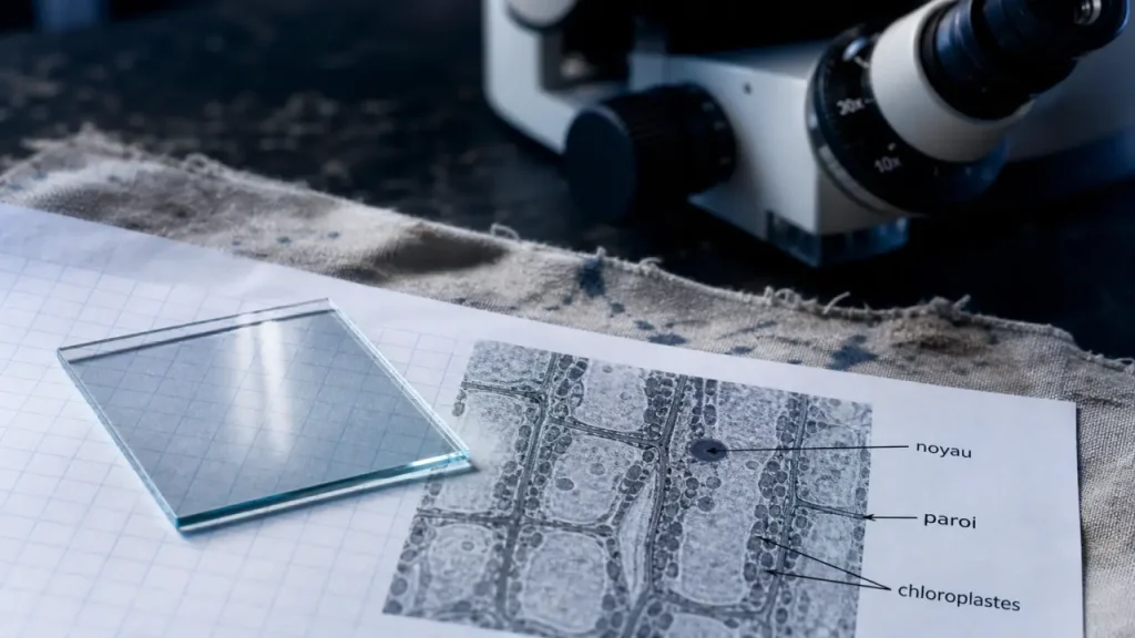 Cellule au microscope : ce qu’on voit vraiment selon le grossissement et la technique