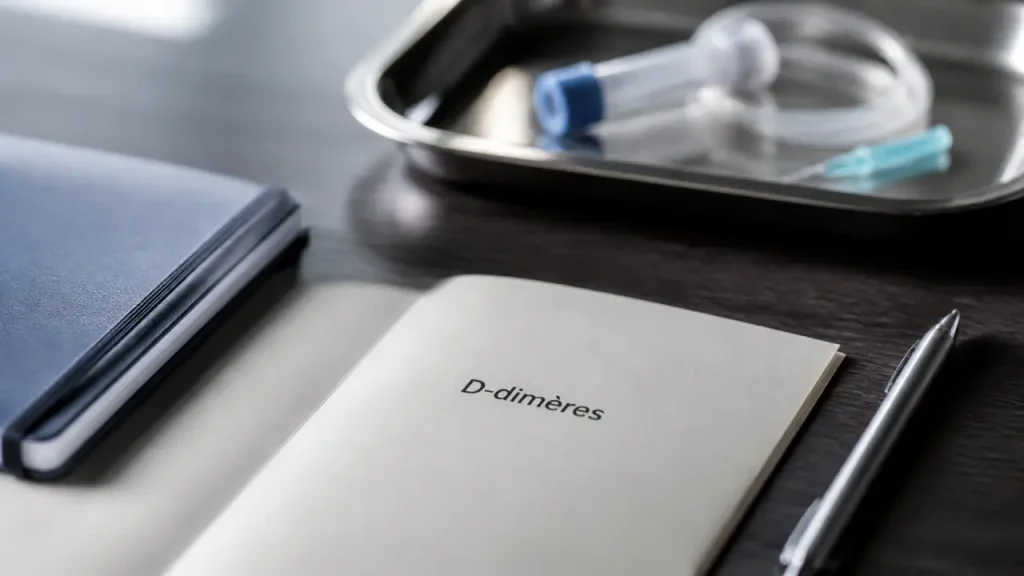 D-dimères à 500 µg/L : l’âge et les symptômes qui changent l’interprétation
