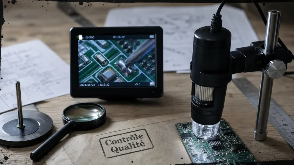 Microscope numérique : USB, LCD ou HDMI, le format qui change l’observation
