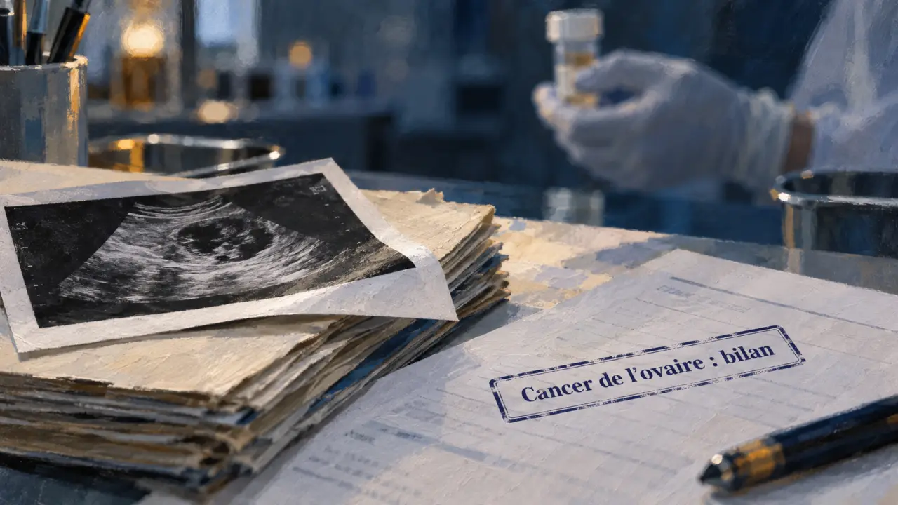 Cancer ovaire : bilan médical, consultation et échographie